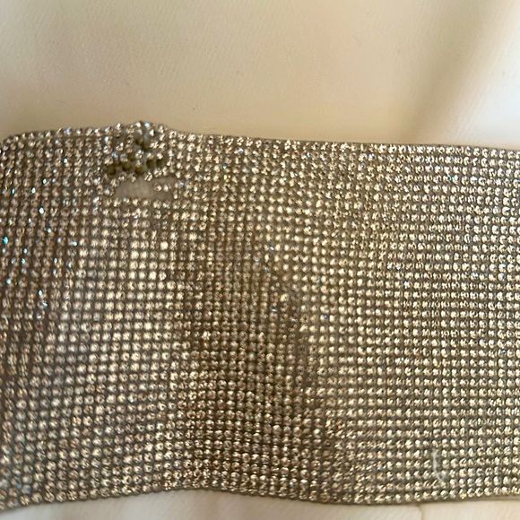 Chic White and Silver Maxi Dress - Picture 10 of 13